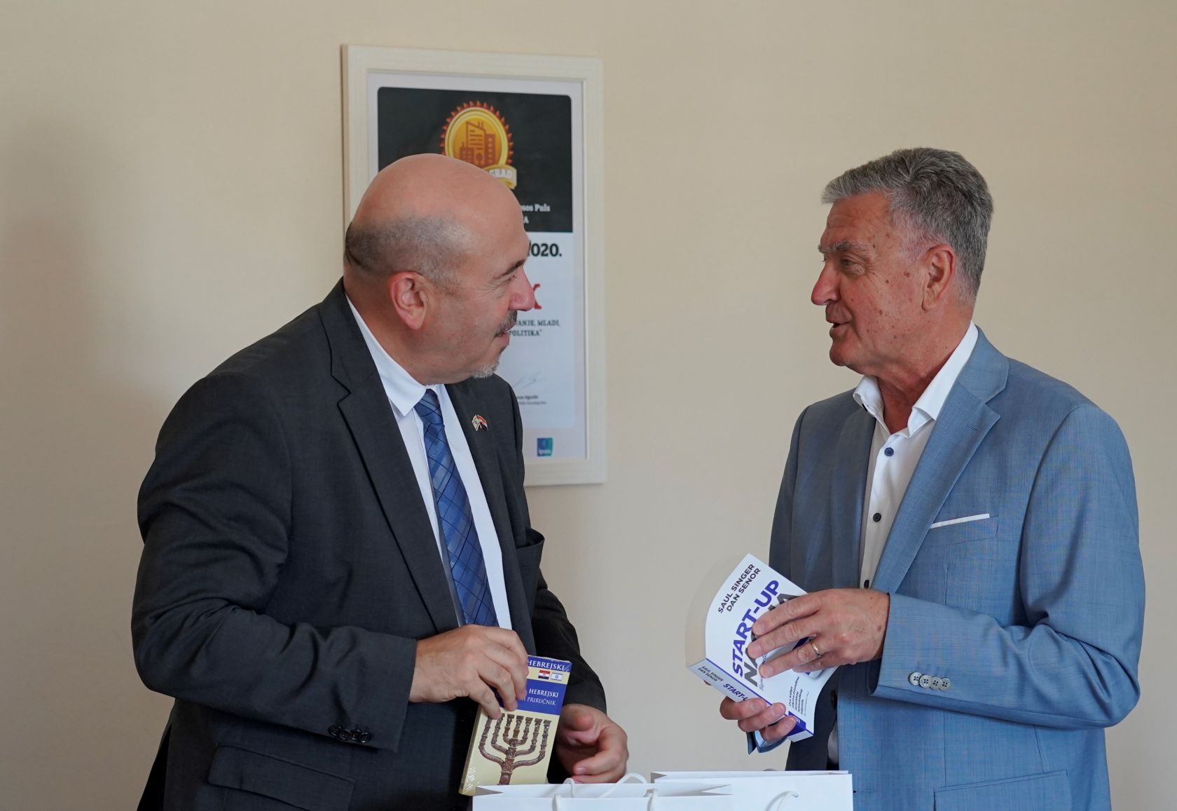 Izraelski veleposlanik Gary Koren posjetio gradonačelnika Željka Burića